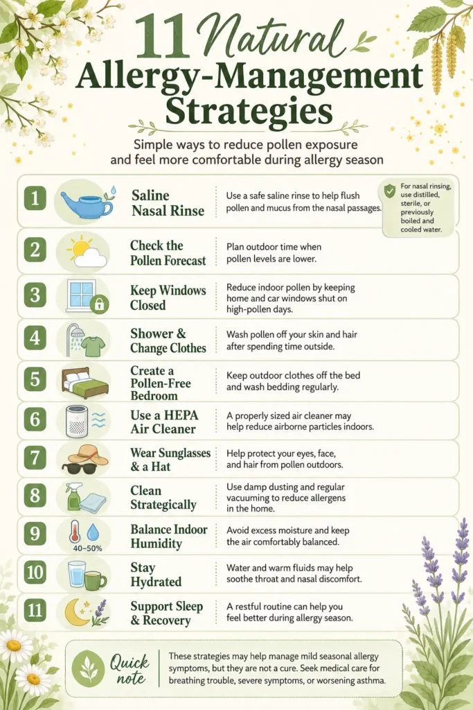 11 Natural Remedies for Seasonal Allergies