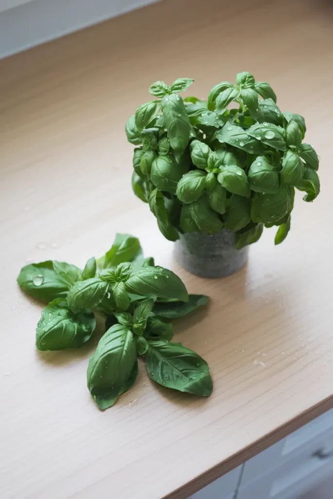Basil More Than a Pizza Topping