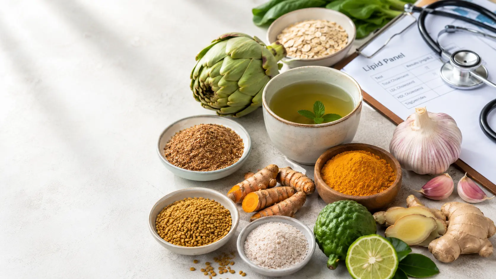 Herbs for High Cholesterol