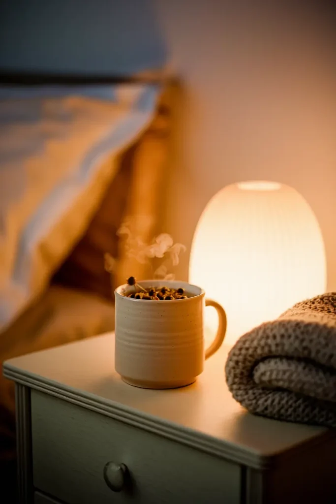 chamomile tea bedtime heartburn