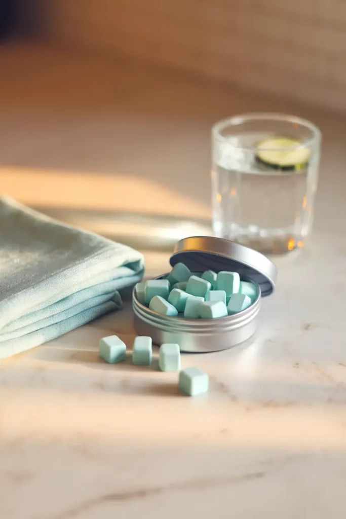 chew sugar free gum heartburn