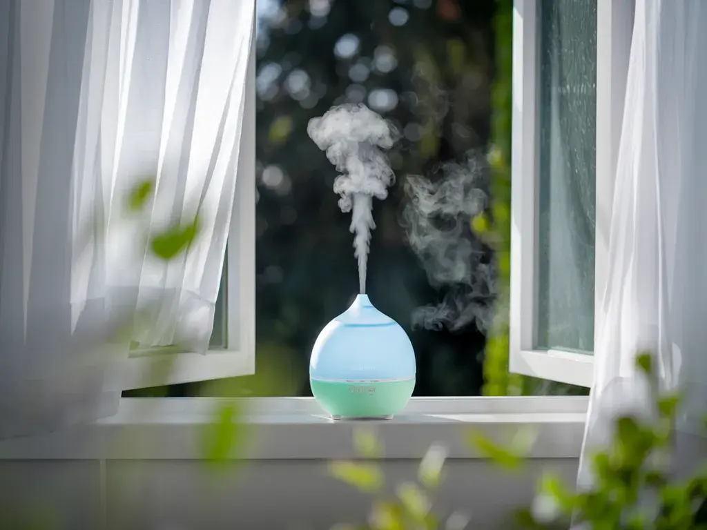 essential oil diffuser blend air purifying odor eliminating