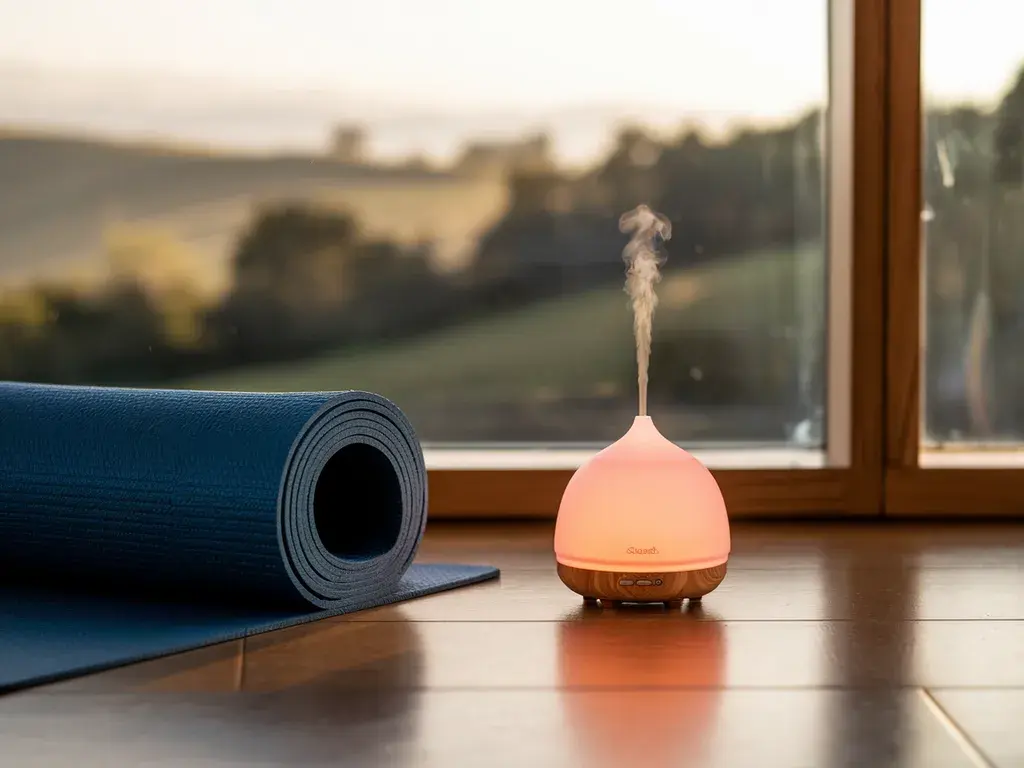 essential oil diffuser blend meditation yoga