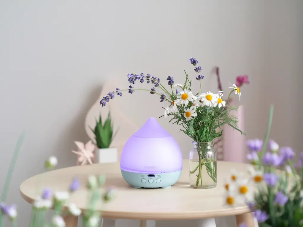 essential oil diffuser blend spring fresh floral