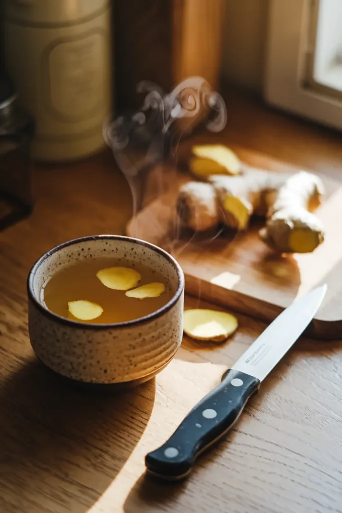 ginger tea acid reflux remedy