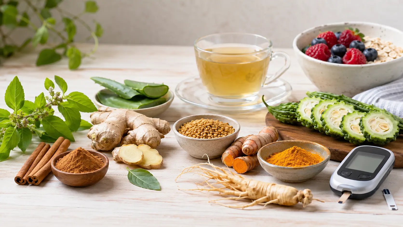 herbs to lower blood sugar