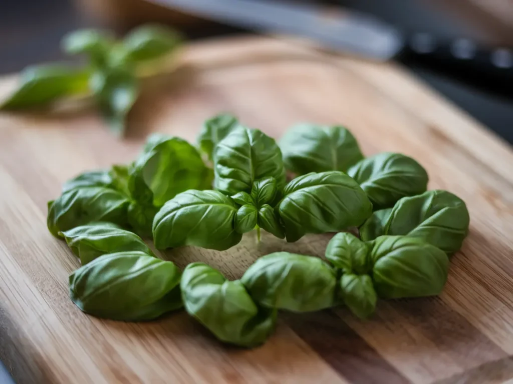 home remedies for bug bites crushed basil leaves