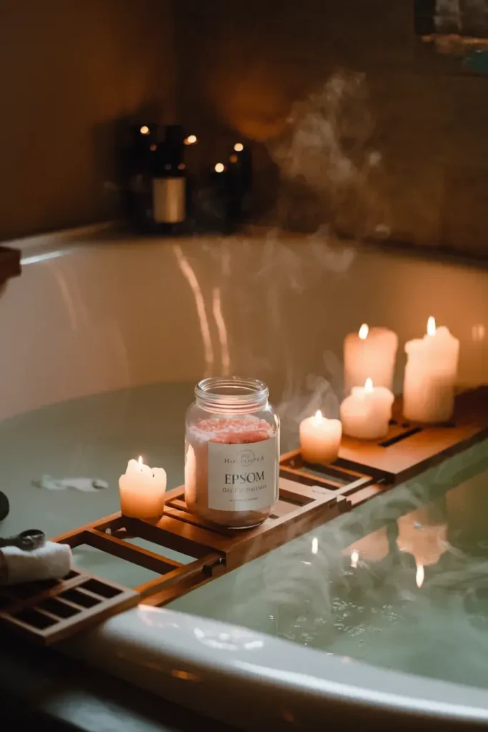 natural remedies for anxiety epsom salt bath