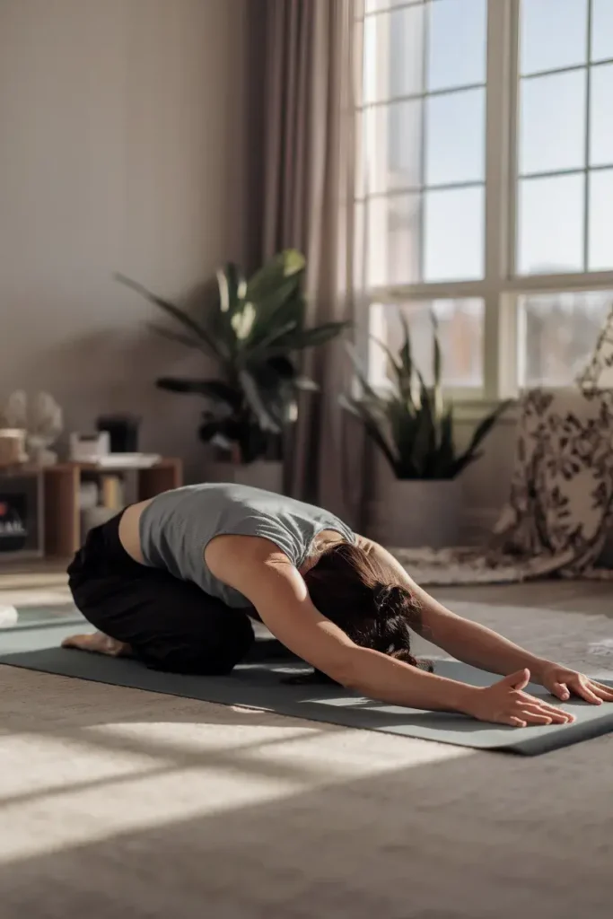 natural remedies for anxiety gentle yoga