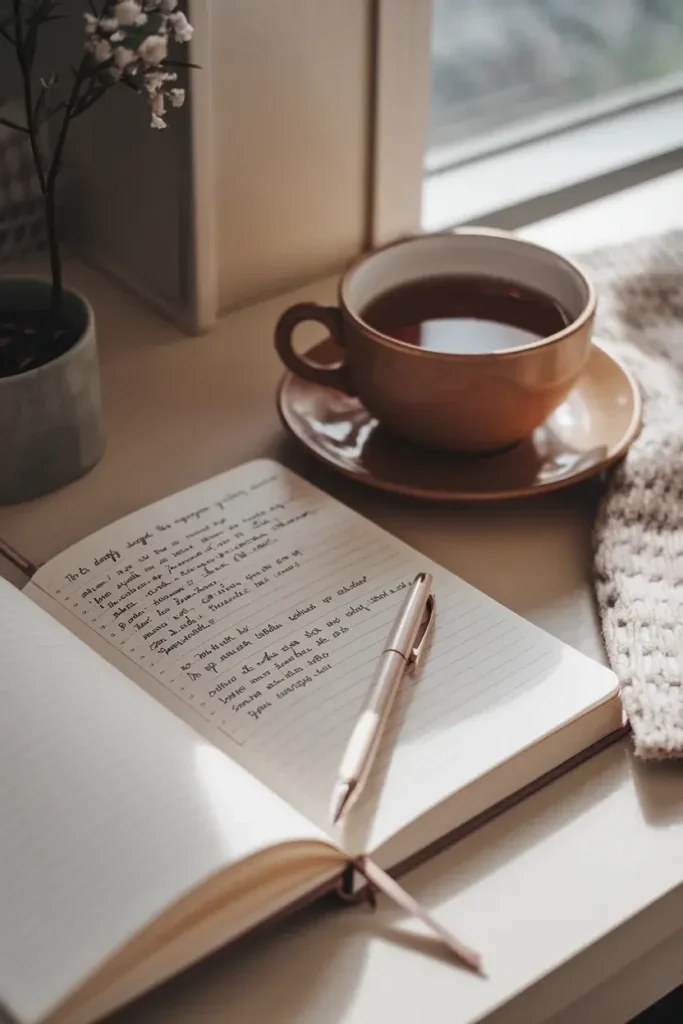 natural remedies for anxiety journaling