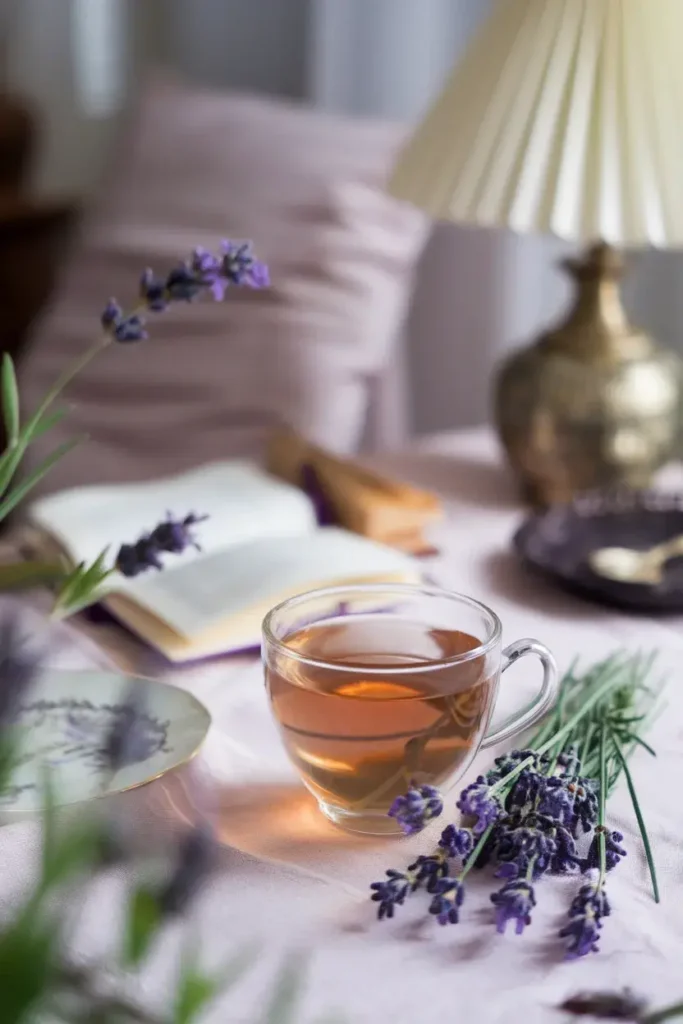 natural remedies for anxiety lavender tea