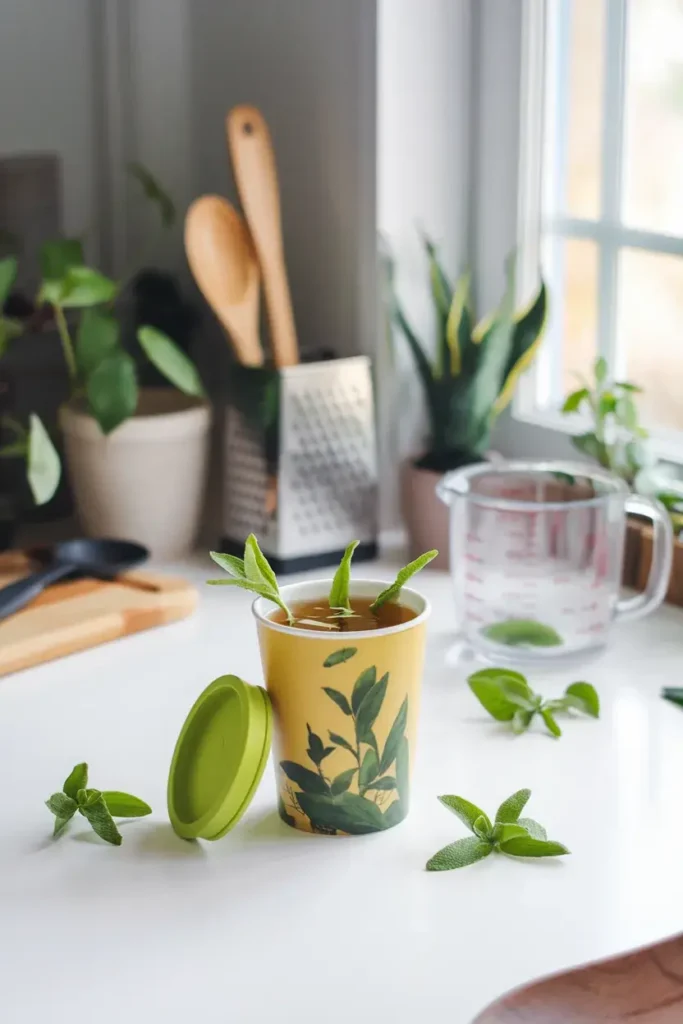 natural remedies for anxiety lemon balm tea