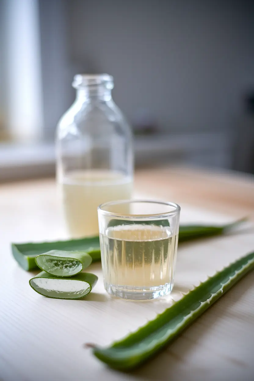 purified aloe vera juice reflux