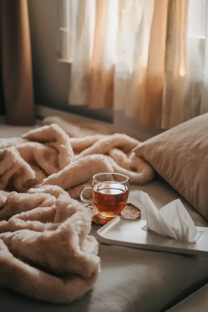 rest sleep cold recovery