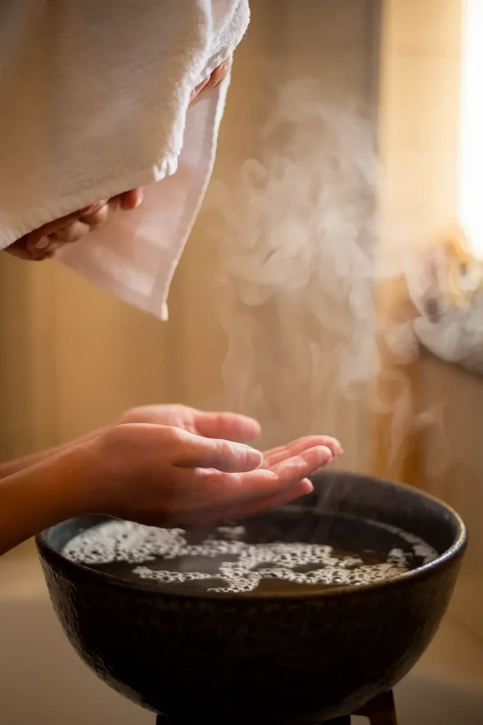 steam inhalation stuffy nose